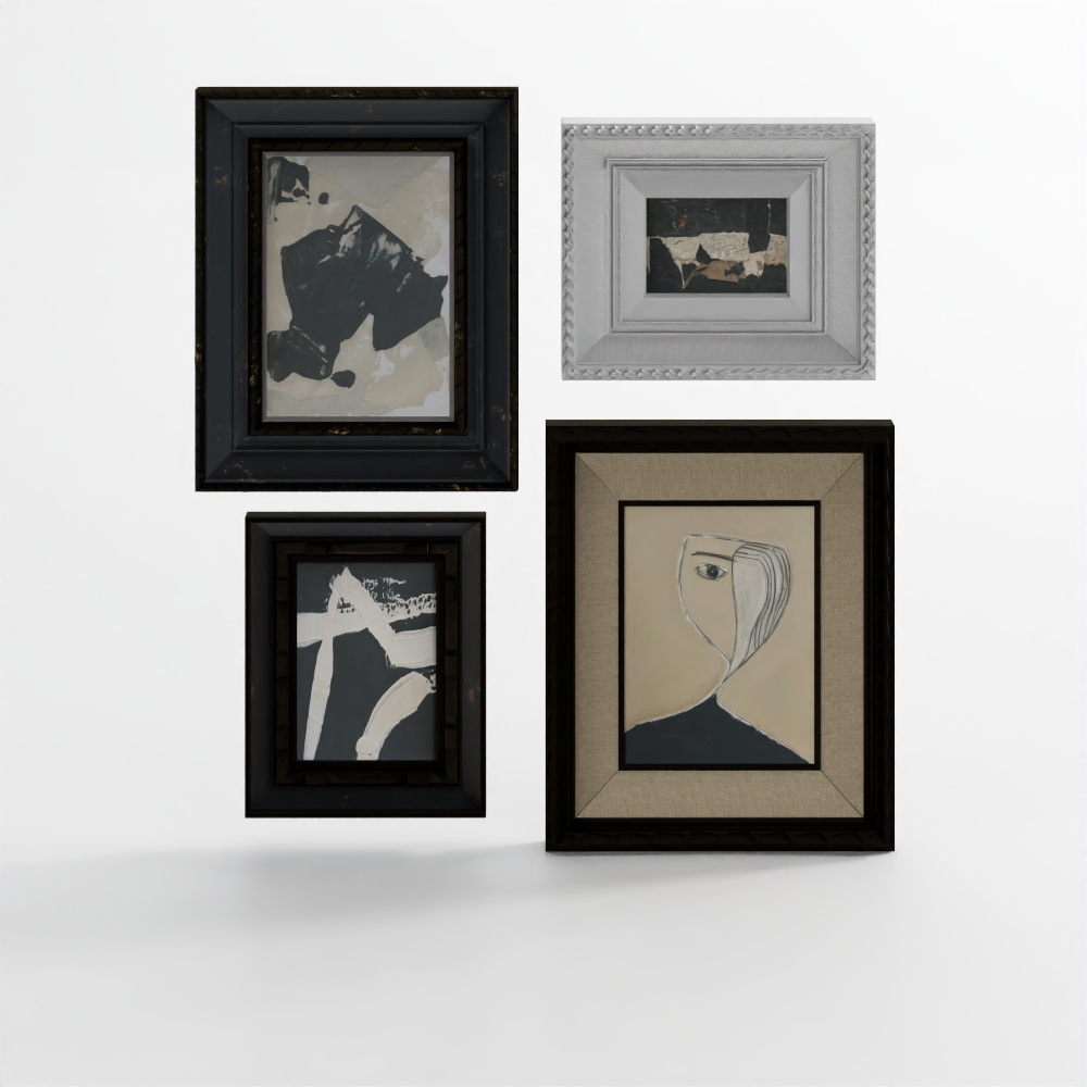 Set di Quadri Decorativi Americani