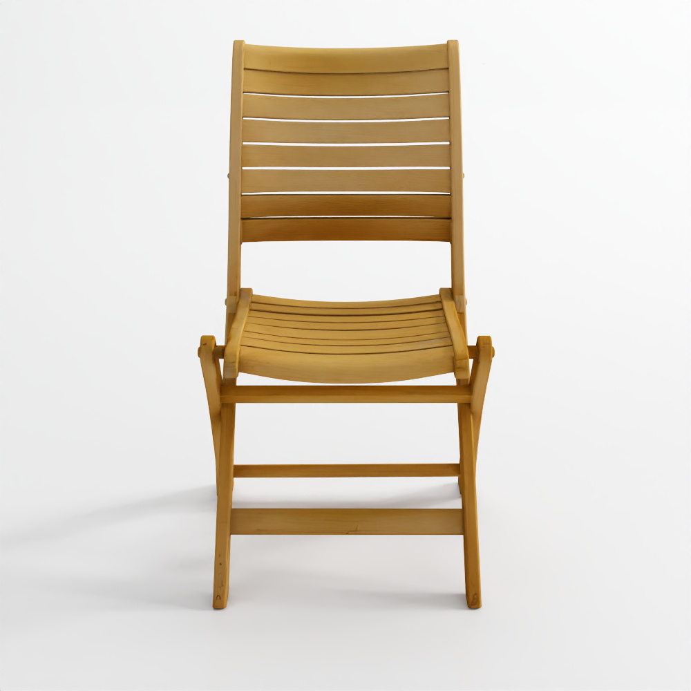Maya Folding Teak Outdoor Dining Side Chair