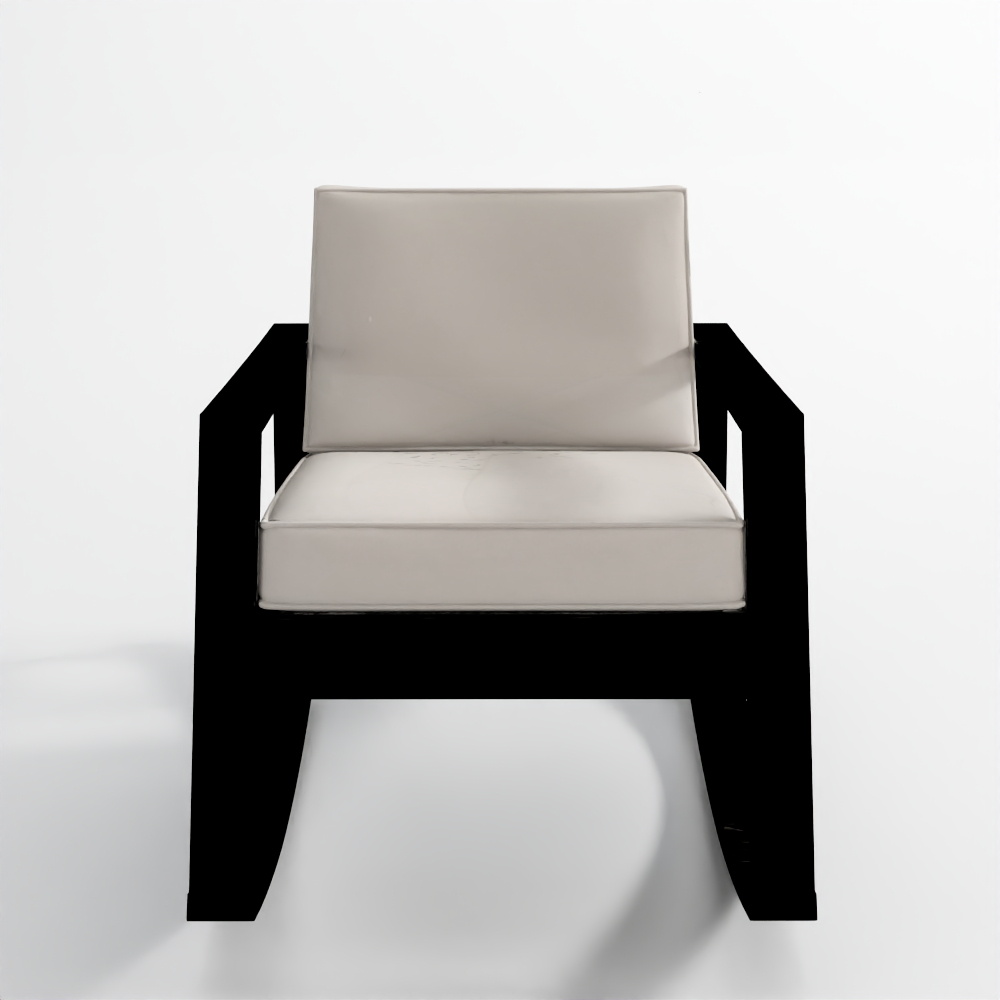 インディオメタル揺れ屋外ラウンジチェア