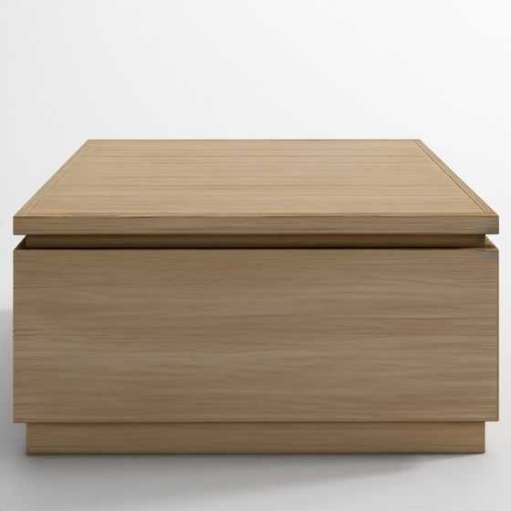 Indio Eucalyptus Modern Platform Outdoor Coffee Table with Storage (33)