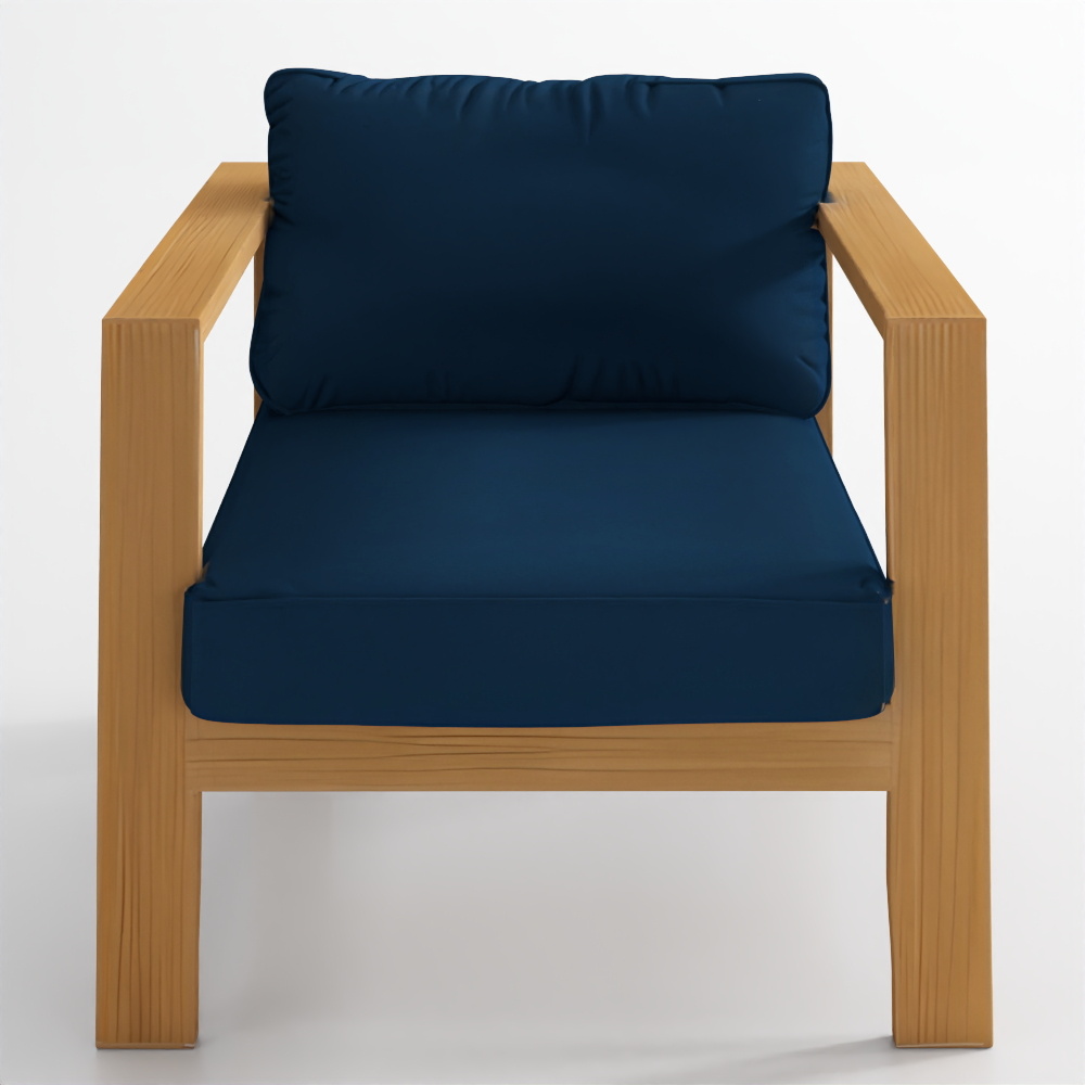 ソノマ チーク屋外ラウンジチェア