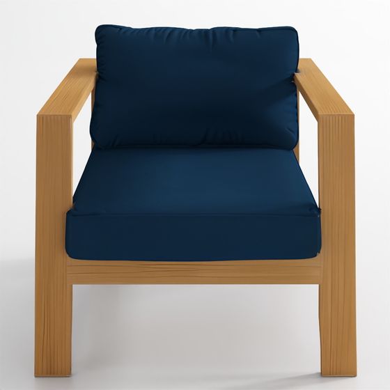 ソノマ チーク屋外ラウンジチェア