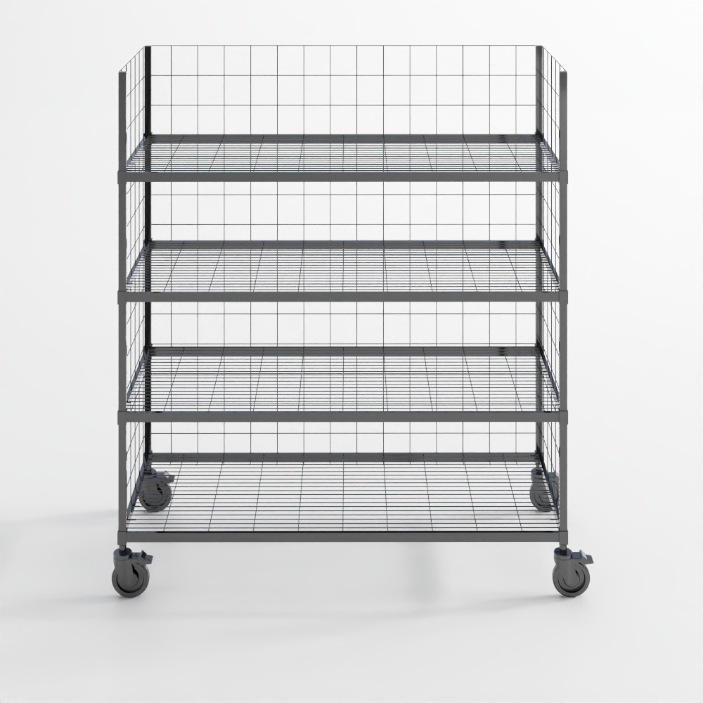 와이어 수납 선반