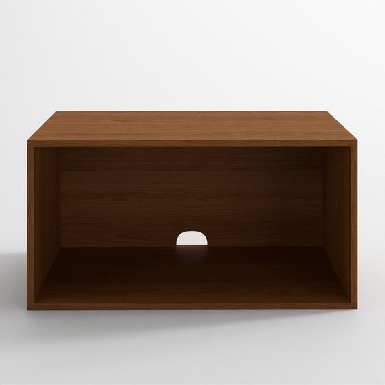 Woody Prime Walnut Wood Unit Cabinet