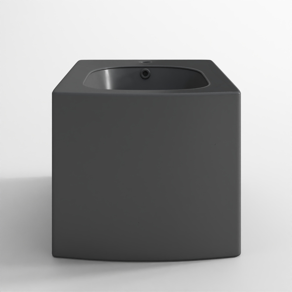 Jaquar Wall Hung Bidet - Kubix - Grey Matt