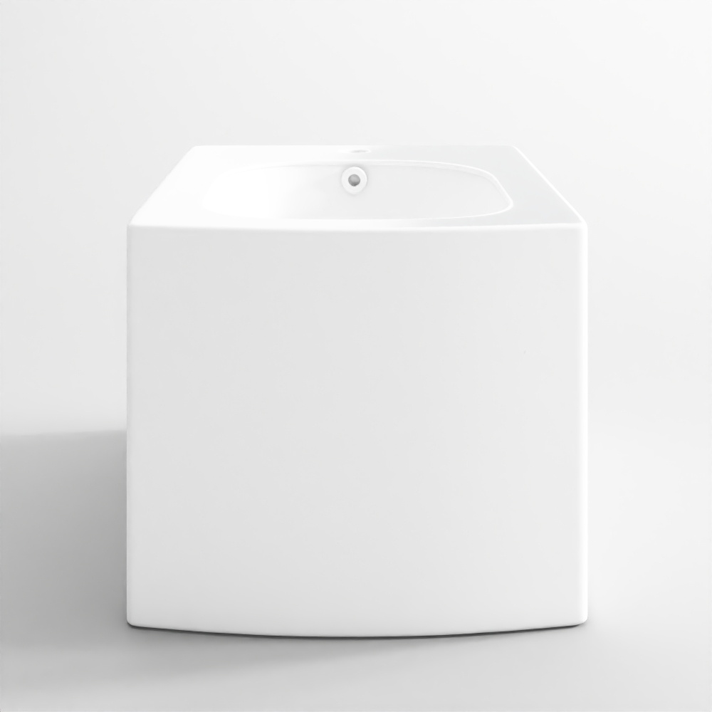 Wall-Hung Bidet Kubix - White Matte