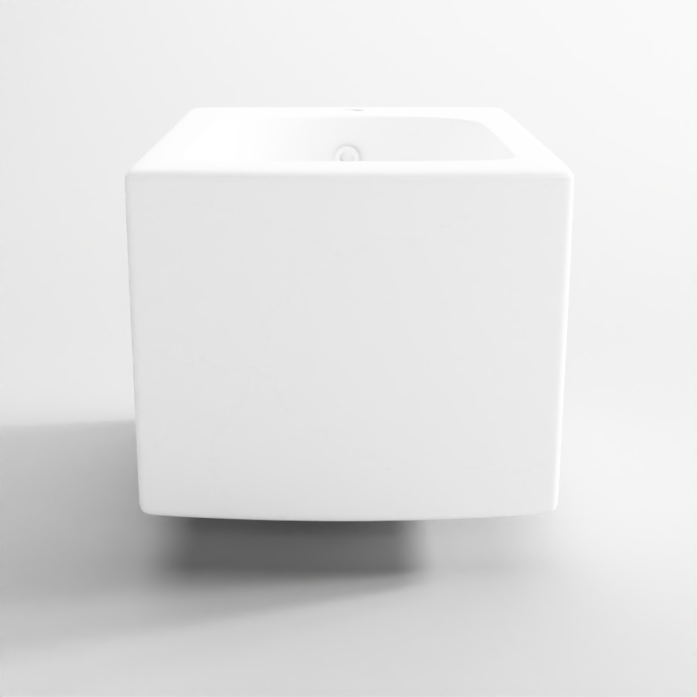 Installazione Bidet Sospeso Incassato - Bianco