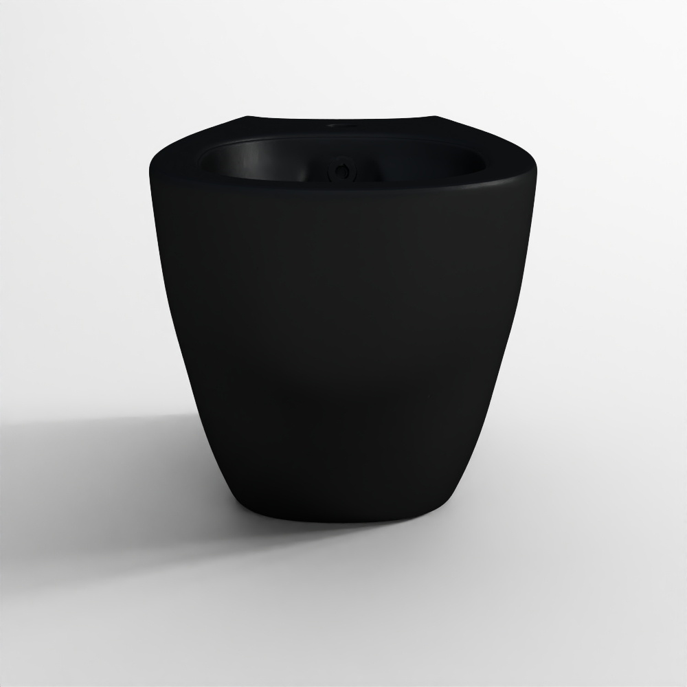 Wall-Hung Bidet - Matte Black