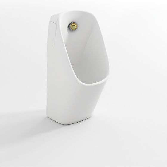 Urinal with Spreader and Fixing Accessories Set