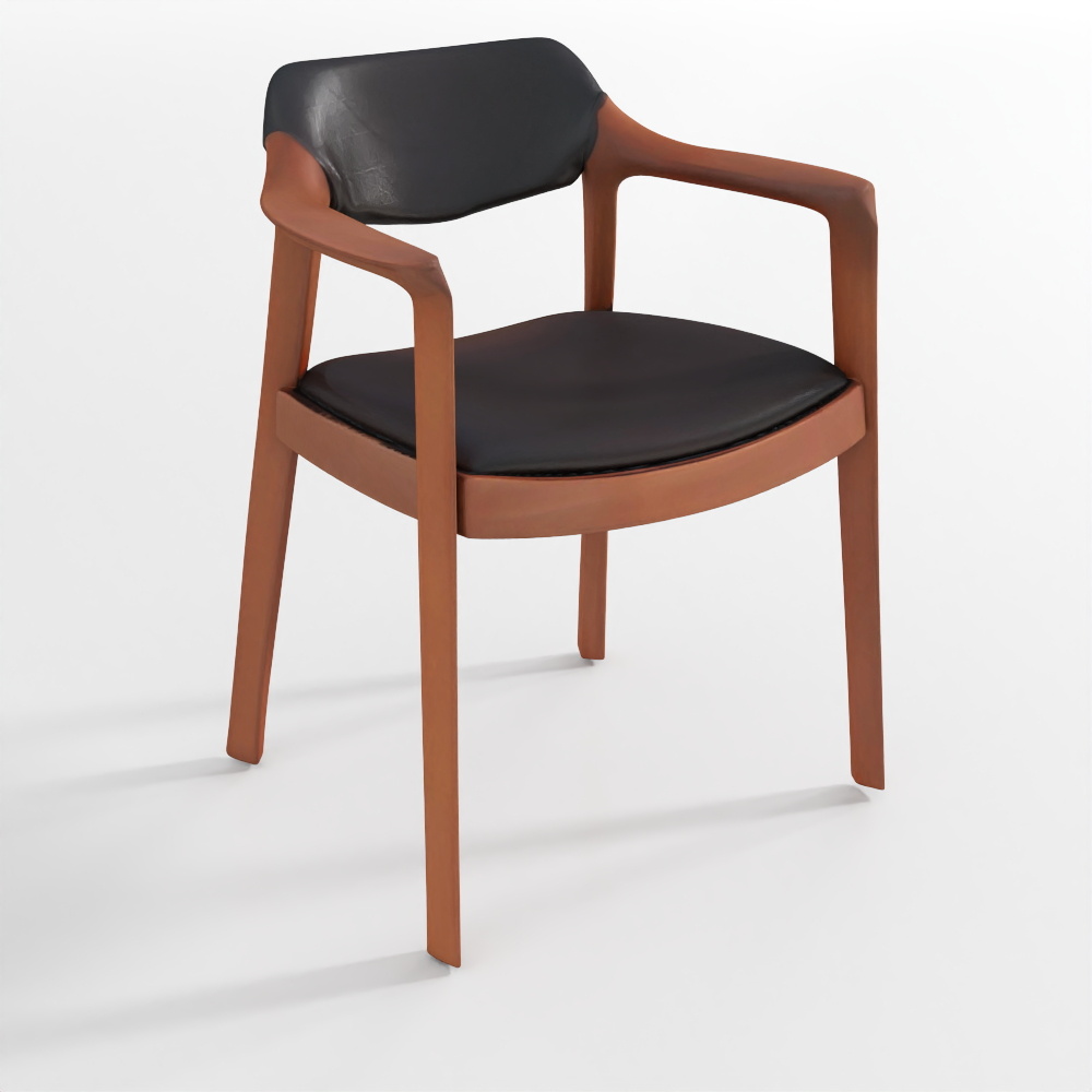 Armchair (Upholstered Back)