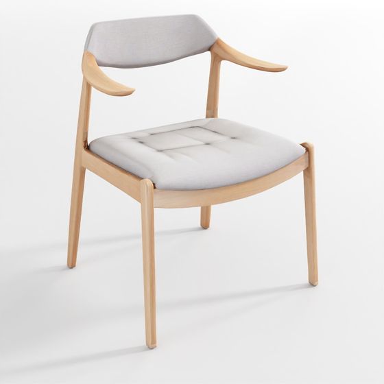 Modern Wooden Chair 3D model