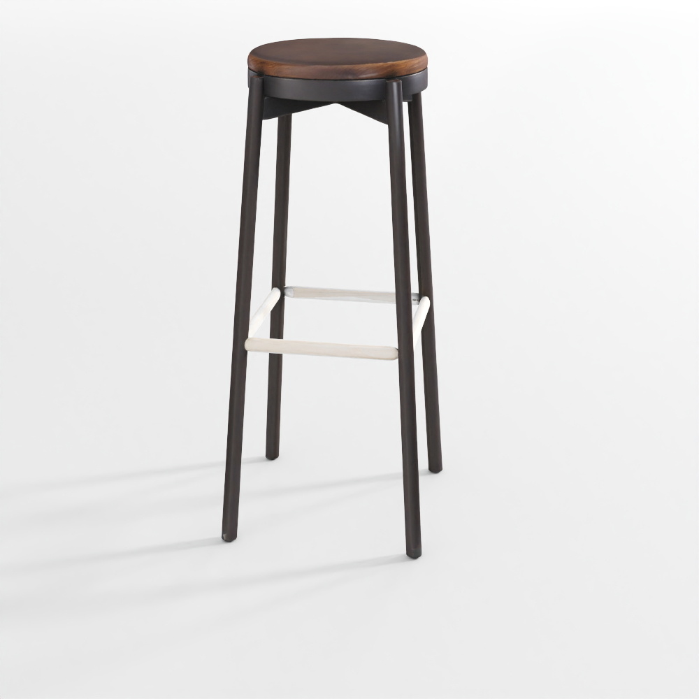 Taburete de Bar (Asiento Tapizado)