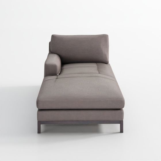 Minimalist Chaise Lounge 3D model