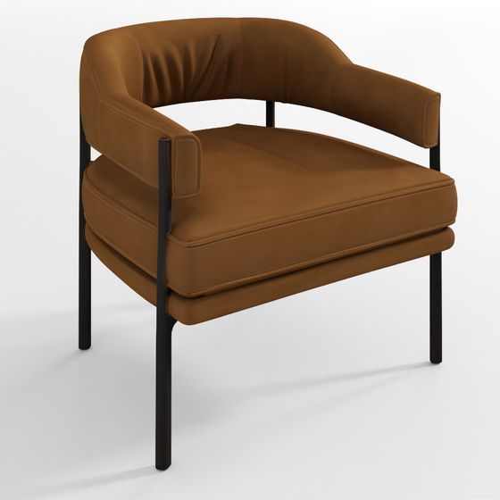 Upholstered Barrel Chair