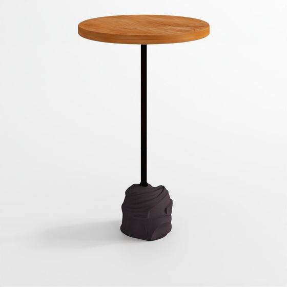 Nicholas Beistelltisch aus Massivholz