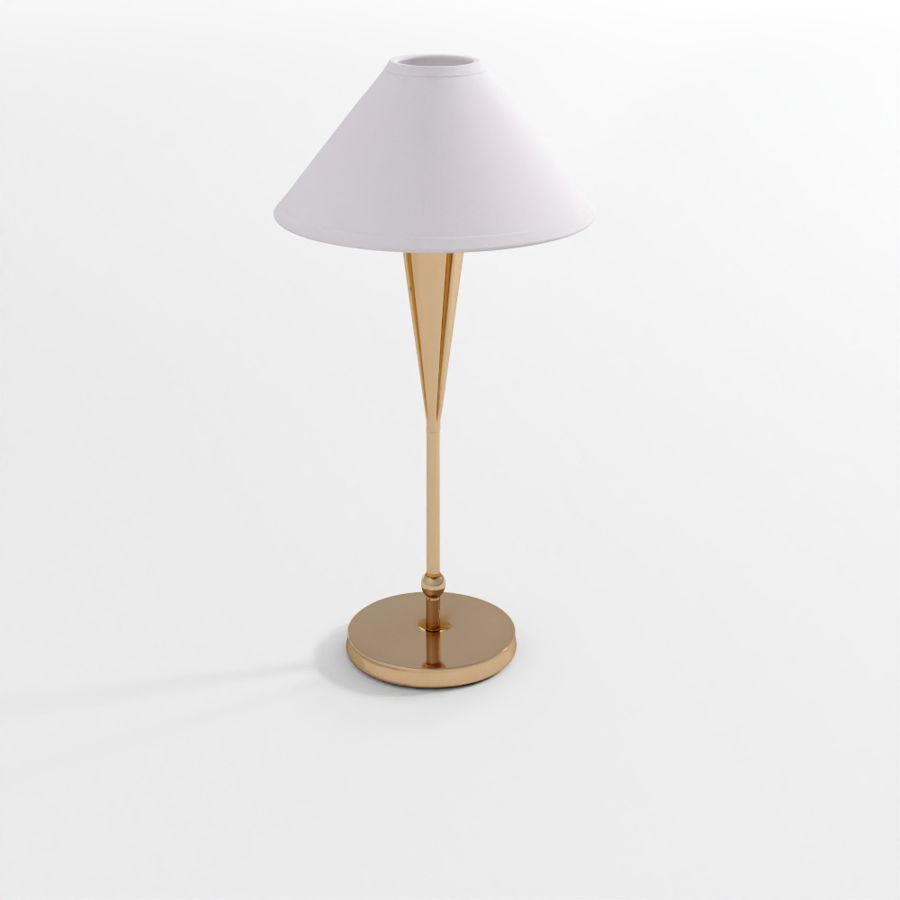 Tamlin Aged Brass Tall Table Lamp