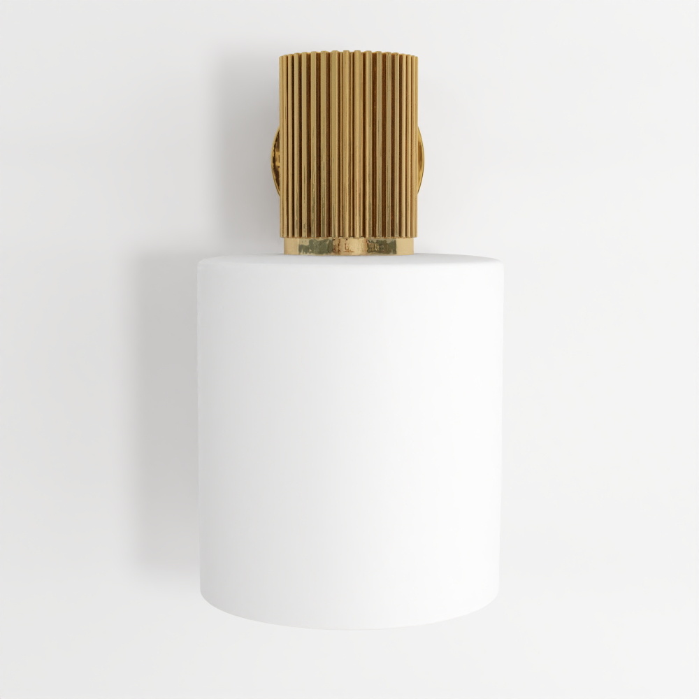 โคมไฟติดผนังทองเหลืองไม่มีเคลือบริบเบิ้ลมีราบีล