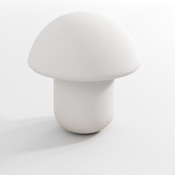 センザ ホワイトガラス テーブルランプ