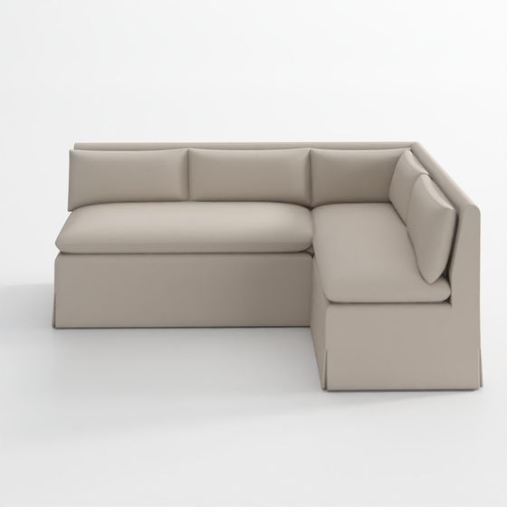 Belmar Double L-Shaped Loveseat Dining Banquette