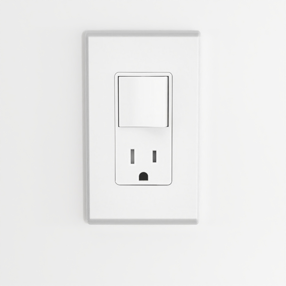 Decora Single-Pole Switch & Outlet Combination Device