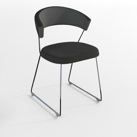 Sleek Modern Chair 3D model