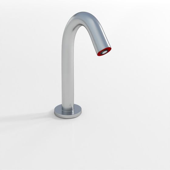 블러시 데크 마운트 센서 수도꼭지 앤티크 브론즈