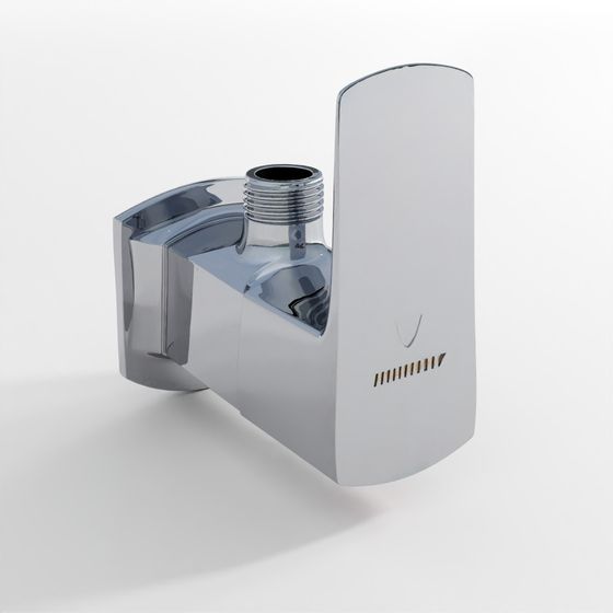 Angular Stop Cock Chrome