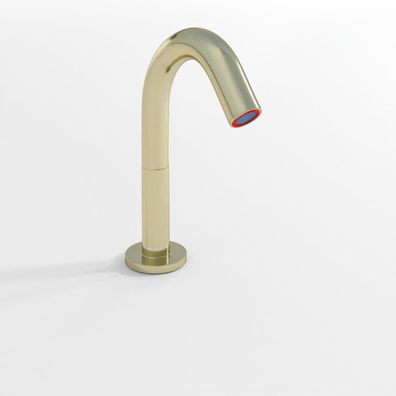 Blush Deck Mounted Sensor Faucet Bronze