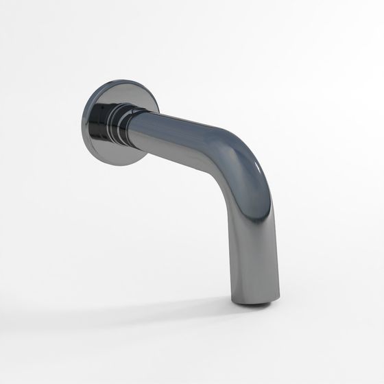 Grifo Sensor de Pared Blush Negro Cromo