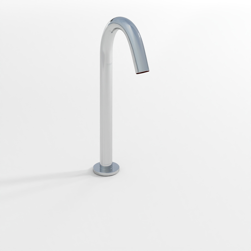 ジャクア ブラッシュ トールボイデッキマウントセンサー混合栓 クローム