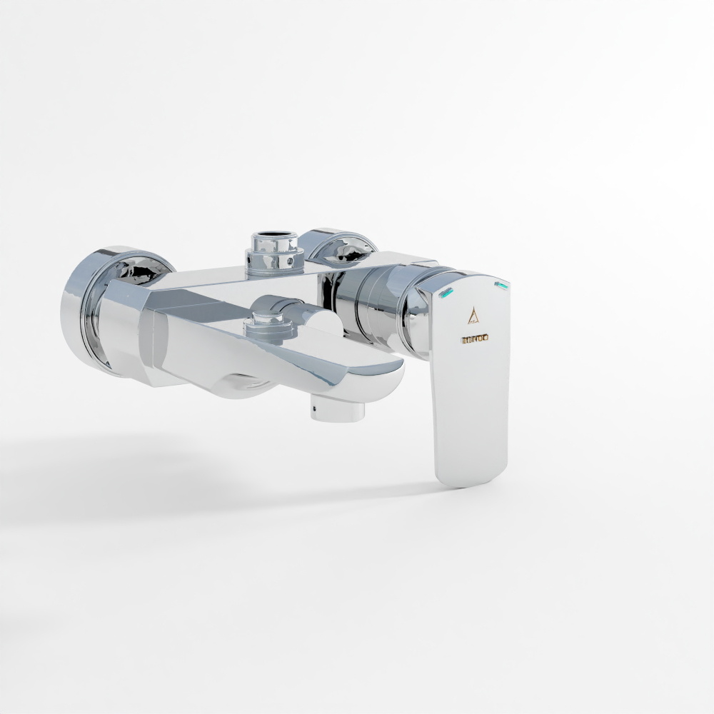 Single Lever Wall Mixer Chrome 3