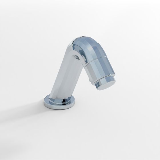 Spout Operated Pillar Tap Chrome