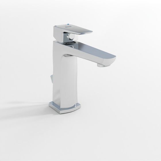 Single Lever Basin Mixer with Popup Waste Chrome