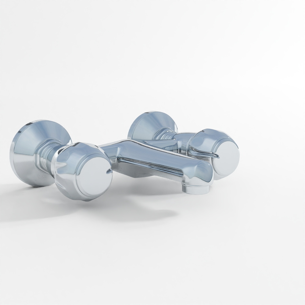 Wall Mixer Non Telephonic Shower Arrangement