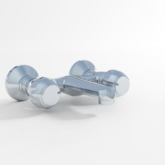 Wall Mixer Non Telephonic Shower Arrangement