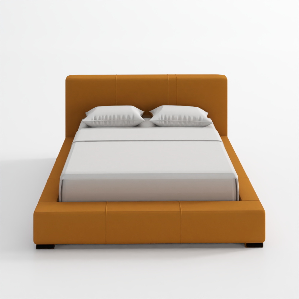 Dorine Leather Bed