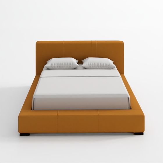 Dorine Leather Bed