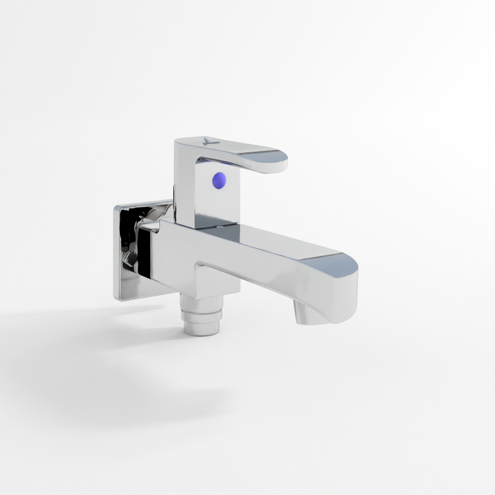 Vòi Nước Ngoài Trời 2 Chiều - Mạ Crom