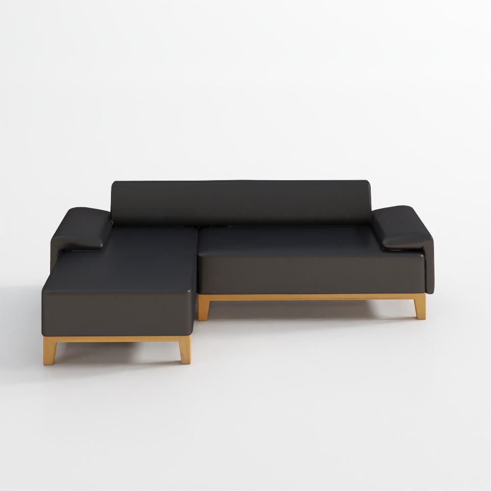L-shaped sofa