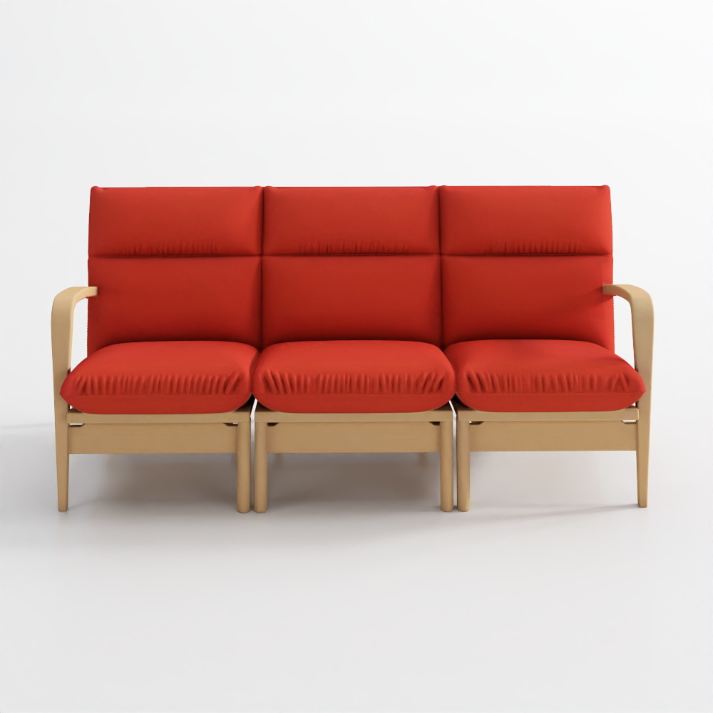 Sofá de tres plazas