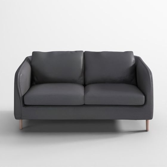 Modern Leather Sofa 3D model