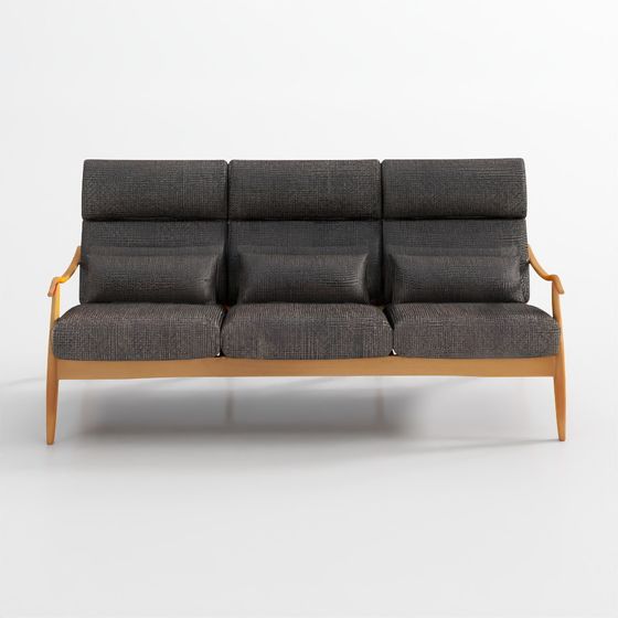 Mid-Century Modern Sofa 3D model