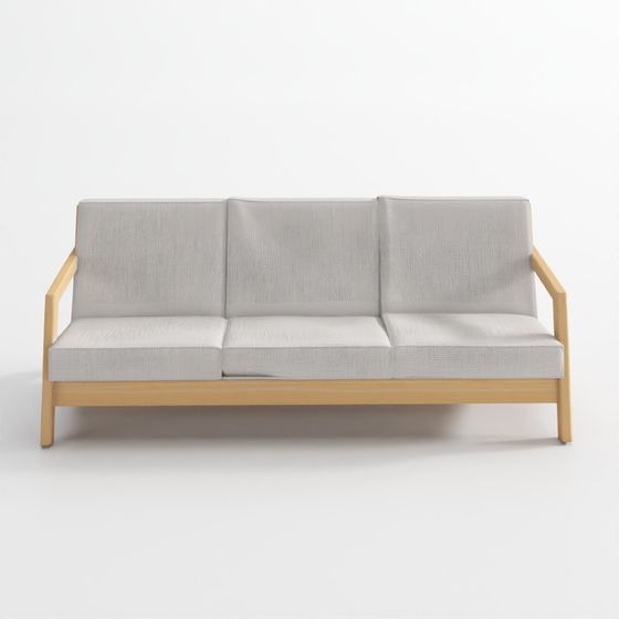 Minimalist Sofa 3D model for Modern Living