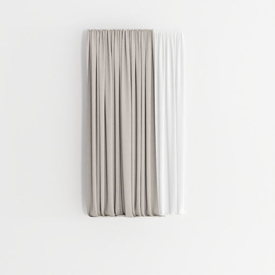 Elegant 3D Curtain Model for Creative Projects
