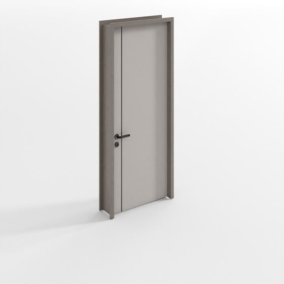 Urban Door 3D model for Minimalist Design
