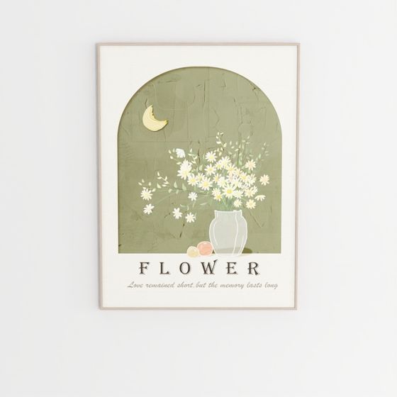 Moonlit Bouquet 3D model