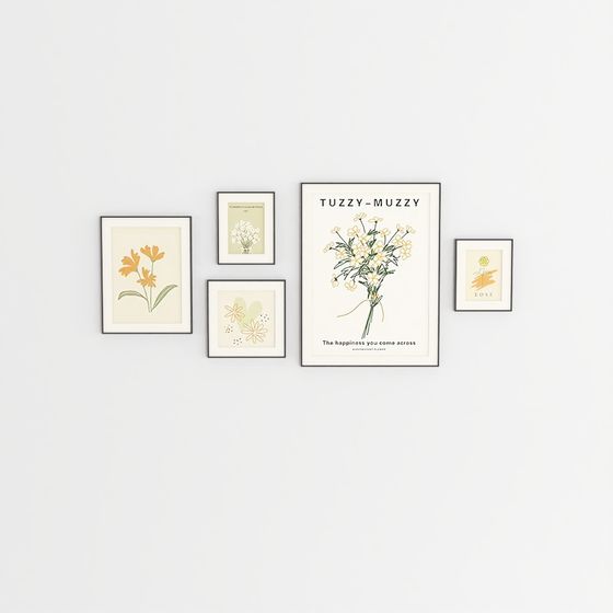 Artistic Low-Poly 3D Picture Frame Collection