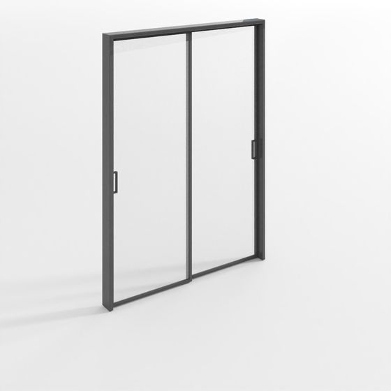 Puerta Deslizante de Cristal Moderna