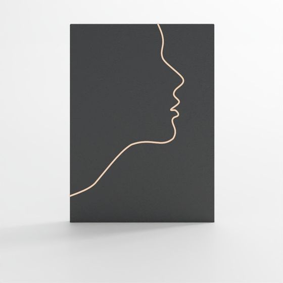 Stunning Low Poly Silhouette 3D Model