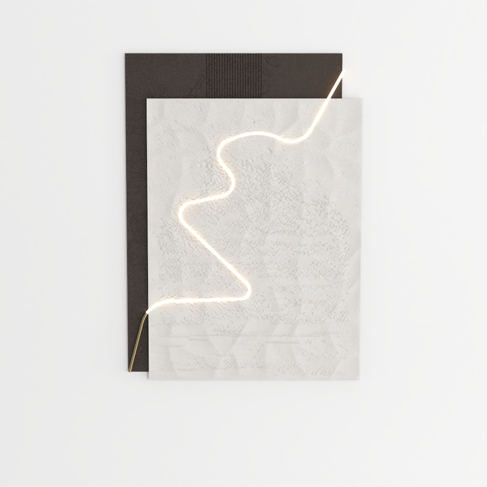 Modern luminous wall decoration painting